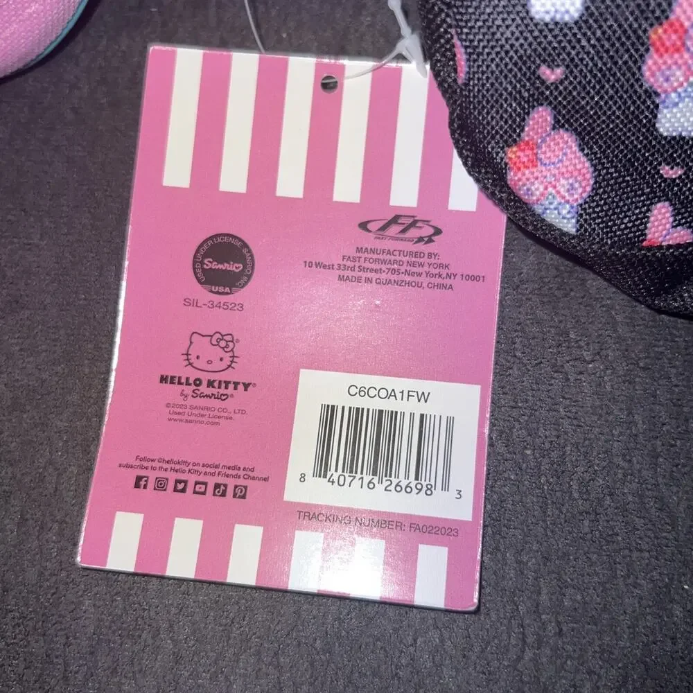 Lot Sanrio Hello Kitty Soft Canvas Insulated Lunch Box My Melody Backpack School